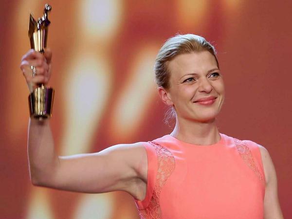 Beste Darstellerin - Jördis Triebel, Gewinnerin der Goldenen Lola beim Deutschen Filmpreis 2014.
