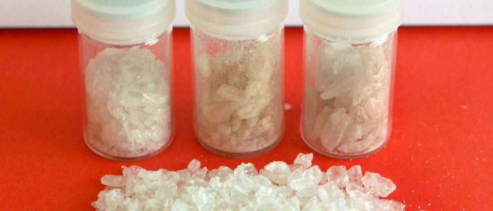Crystal Meth, das die Zollfahndung Dresden sicherstellte