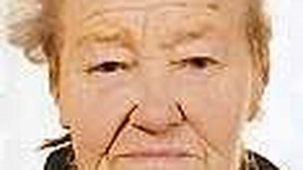 Elli Krüger aus Frohnau wird vermisst.