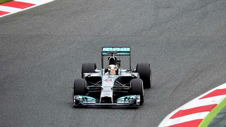 Fuhr allen davon: Der Brite Lewis Hamilton.