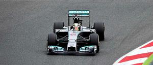 Fuhr allen davon: Der Brite Lewis Hamilton. 