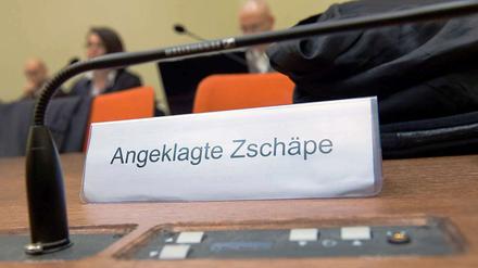 Leerer Platz. Beate Zschäpe erschien am Mittwoch nicht vor Gericht.