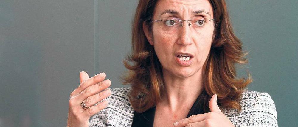 Aydan Özoguz (46) ist SPD-Vizevorsitzende und seit vergangenem Jahr Staatsministerin für Integration, Migration und Flüchtlinge im Kanzleramt.