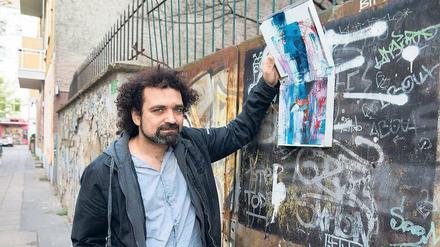 Offener Typ. Julian van Greys Pizzakartons sind dazu da, mitgenommen, verschandelt oder verschönert zu werden. Der Künstler guckt nicht, was daraus wird. 