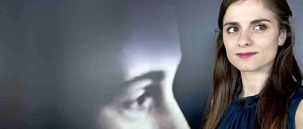 Darstellerin Rosa da Silva spielt Anne Frank in der Inszenierung in Amsterdam.