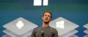 Große Pläne. Facebook-Chef Mark Zuckerberg schielt auf den Milliarden-Markt China.