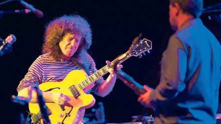 Ekstatisches Hin und Her. Pat Metheny und Saxophonist Chris Potter im Tempodrom.