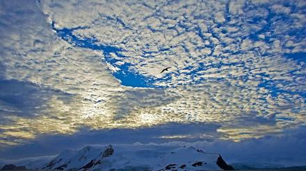 In der Antarktis droht ein rasches Abschmelzen der Gletscher - und ein Anstieg des Meeresspiegels auf bis zu vier Metern.