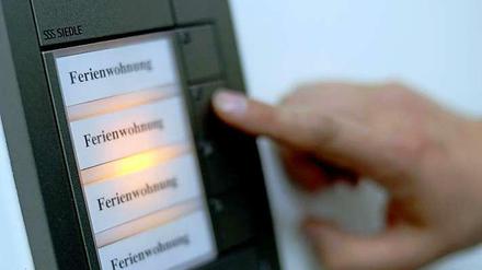 Beweisaufnahme: Klingelschild.