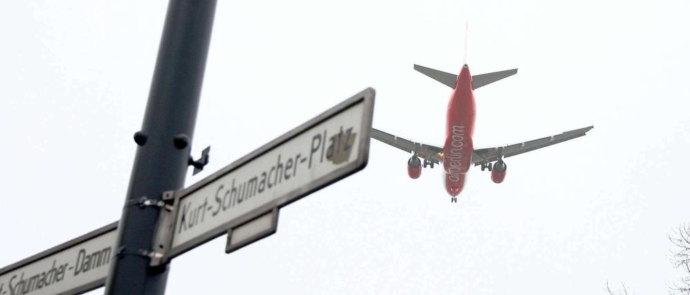 In Tegel bleibt es laut.