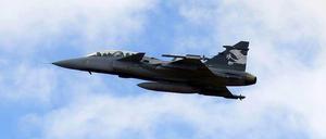 22 Kampfjets vom Typ "Gripen" wollte die Schweizer Regierung anschaffen. Doch die Bürger haben dagegen gestimmt.