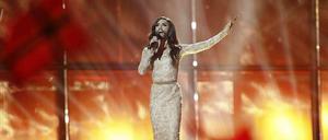 Die Siegerin Conchita Wurst - nun auch von Russland gewürdigt. 