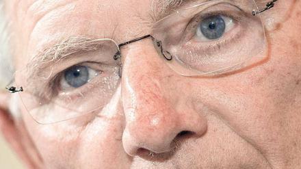 Wolfgang Schäuble (CDU), Bundesfinanzminister.