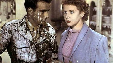Cornell Borchers mit Montgomery Clift in "The Big Lift" (1950)
