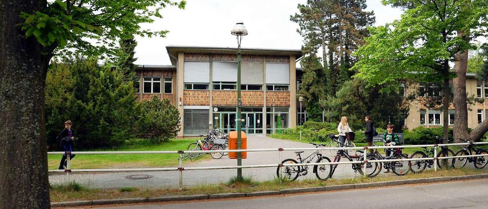 Die Renée-Sintenis-Schule in Frohnau muss wahrscheinlich monatelang gesperrt bleiben.