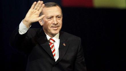 Der türkische Ministerpräsident Erdogan 