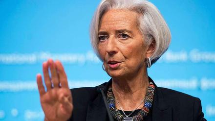 Christine Lagarde.