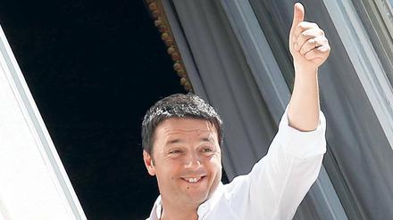 Der große Kommunikator. Die alten Kader „sollen verschrottet werden“, findet Matteo Renzi, Italiens neuer Hoffnungsträger.
