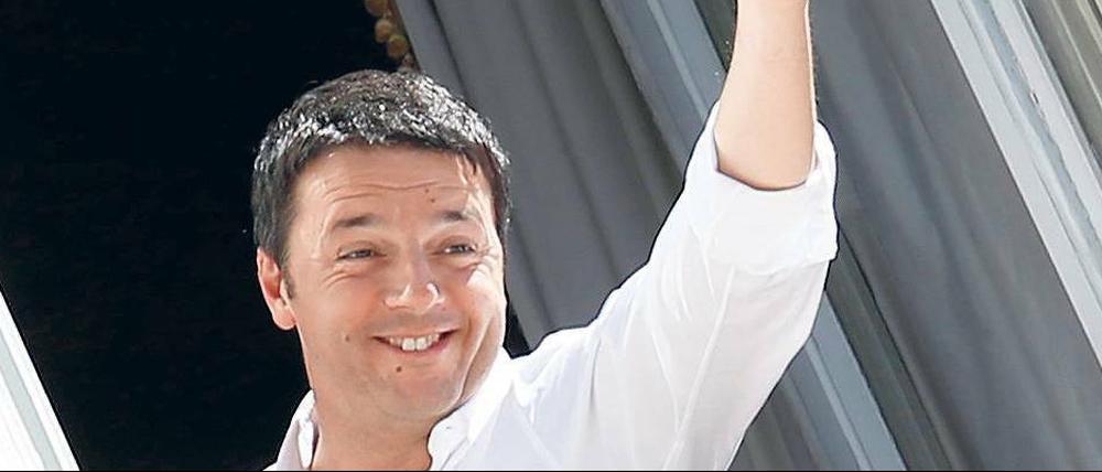 Der große Kommunikator. Die alten Kader „sollen verschrottet werden“, findet Matteo Renzi, Italiens neuer Hoffnungsträger.