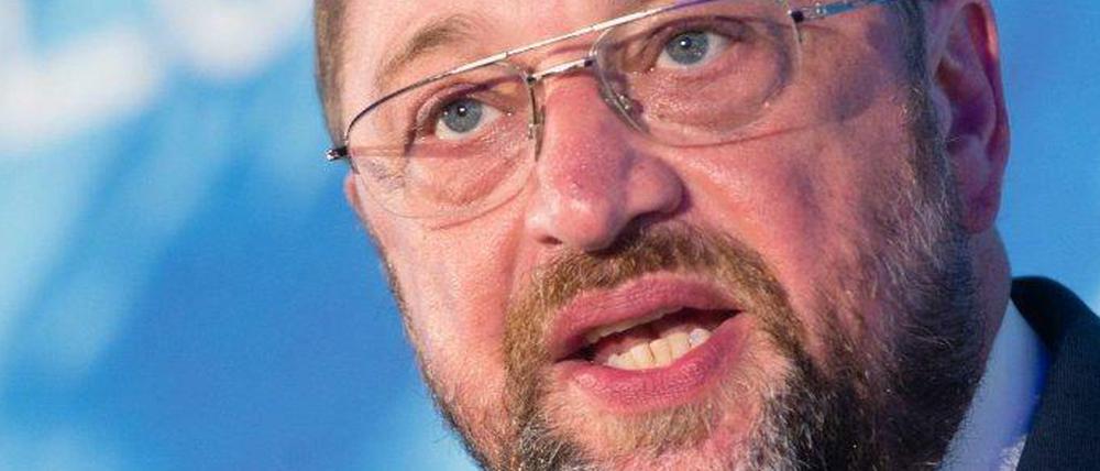 SPD-Europapolitiker Martin Schulz