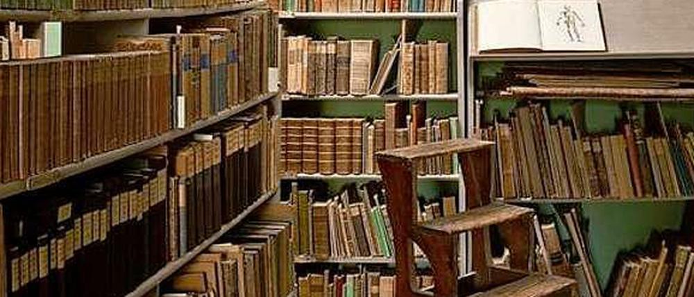 Ein Blick in Goethes Bibliothek.