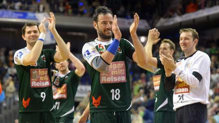 Abschied mit Schmerzen. Iker Romero bedankt sich nach dem siegreichen Spiel um Platz drei bei den Fans. 