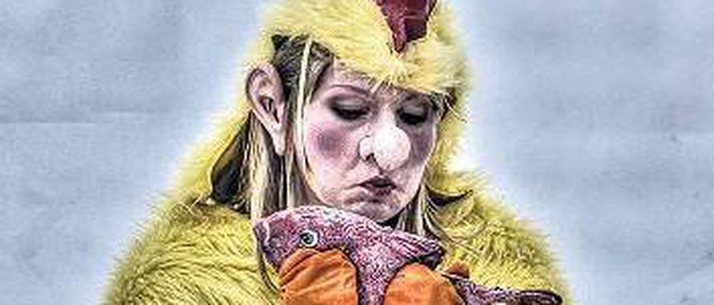 Bunt und bewegend. Annika Schlicht in der Rolle der Judy. 