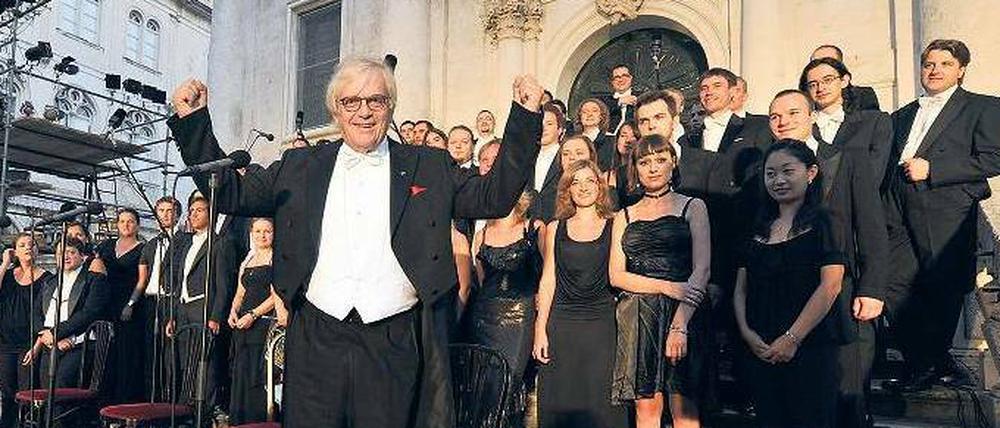 Mozart, Beethoven und Co. unters Volk bringen: Das ist seit Jahrzehnten die große Leidenschaft von Justus Frantz.