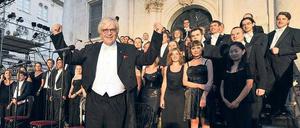 Mozart, Beethoven und Co. unters Volk bringen: Das ist seit Jahrzehnten die große Leidenschaft von Justus Frantz. 