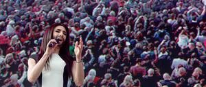 Das ist Königsklasse - oder Königinnenklasse? Conchita Wurst macht es Europa vor.