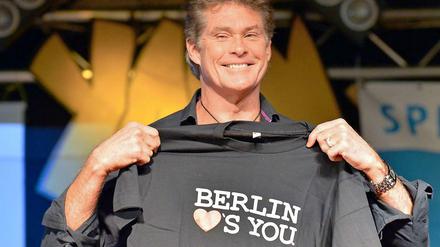 Der US-Showstar ist erklärter Berlin-Fan und engagiert sich für den Erhalt der East Side Gallery.