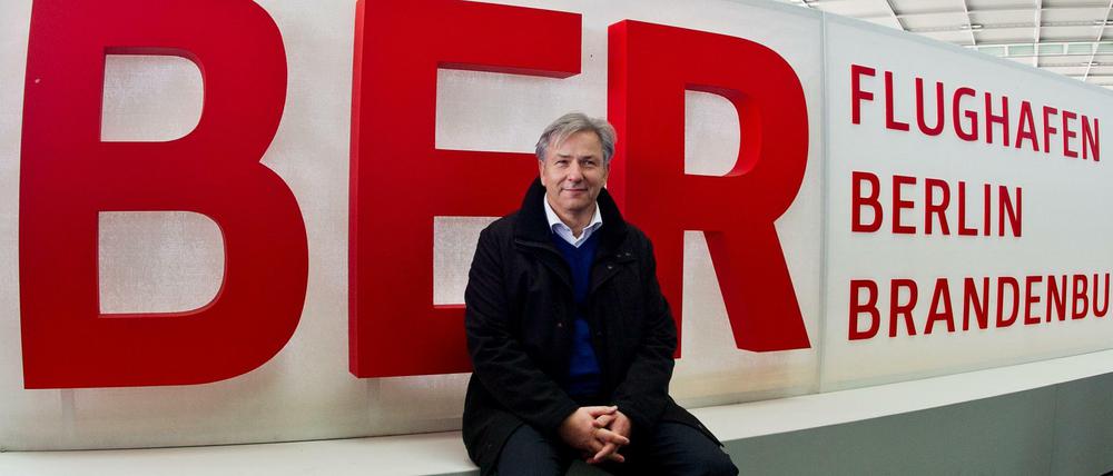 Hebt er ab - oder eher nicht? Klaus Wowereit und der BER.