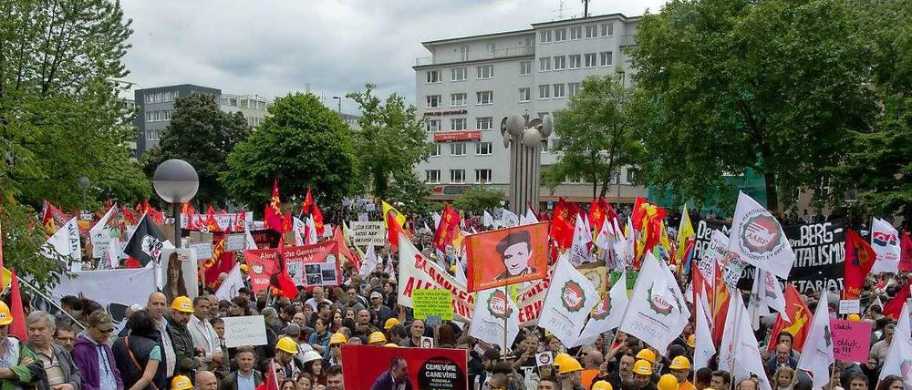 Erdogan-Demonstration in Köln