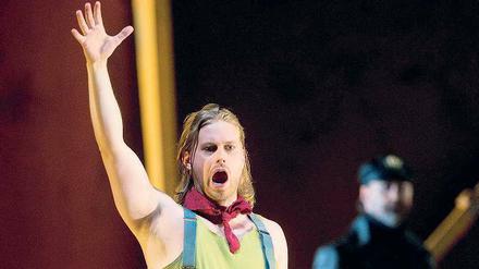 Baby rufen ihn die Kameraden. John Chest als Billy Budd.