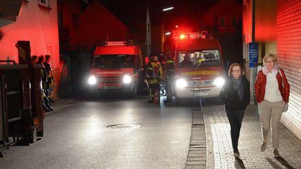 Feuerwehreinsatz in Nieder-Beerbach.