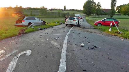 Der von Ullrich verursachte Unfall.