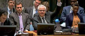 Russland und China haben die Resolution mit einem Veto gestoppt.