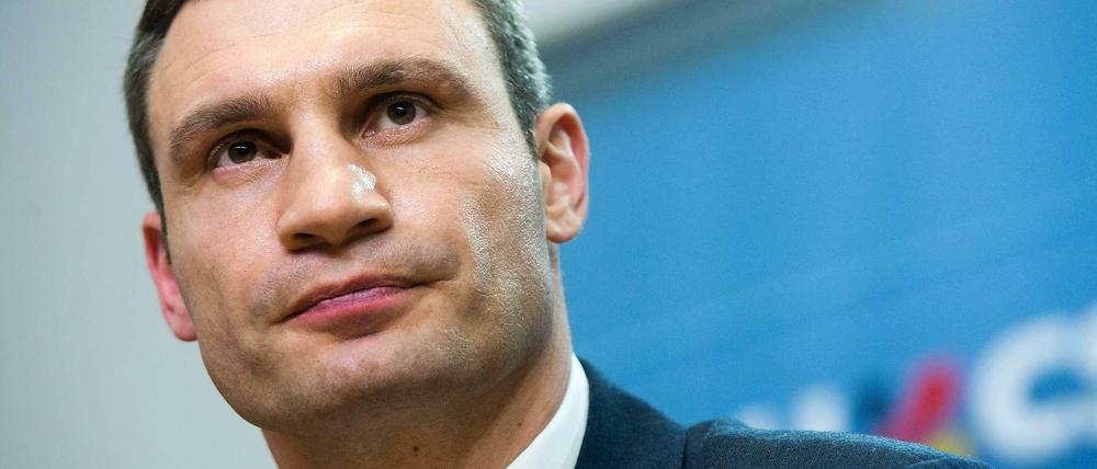 Ex-Boxweltmeister Vitali Klitschko will Bürgermeister in Kiew werden.