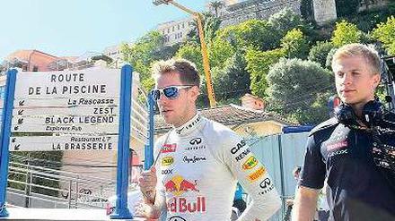 Hier geht’s auch zum Schwimmen. Aber für Amüsement hat Sebastian Vettel dieser Tage in Monaco natürlich wenig Zeit.