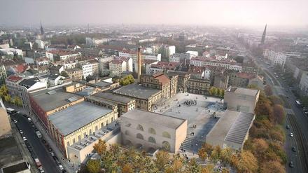 David Chipperfields Masterplan für die Bötzow-Brauerei.