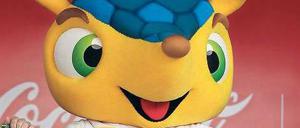 Das WM-Maskottchen Fuleco.