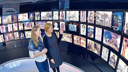 Das Max-Planck-Institut für evolutionäre Anthropologie in Leipzig zeigt im „smac“ die Entwicklung des Menschen vom Neandertaler bis heute.