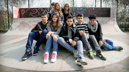 Begehrtes Plätzchen. Die Moabiter Heinrich-von-Stephan-Gemeinschaftsschule gehört zu den nachgefragtesten Schulen der Stadt und musste dieses Jahr über 100 Schüler ablehnen. Diese Schülergruppe bereitete sich im April auf eine selbst organisierte Reise nach Bulgarien vor.