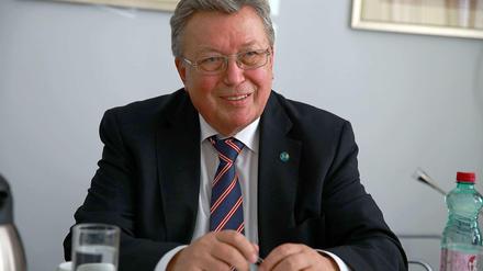 Die Krise um die Ukraine drück auf die Stimmung - und aufs Geschäft. Maschinenbaupräsident Reinhold Festge ist in Sorge um die Konjunktur. 