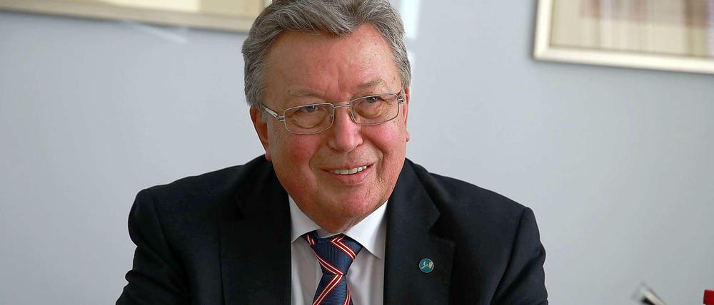 Die Krise um die Ukraine drück auf die Stimmung - und aufs Geschäft. Maschinenbaupräsident Reinhold Festge ist in Sorge um die Konjunktur.