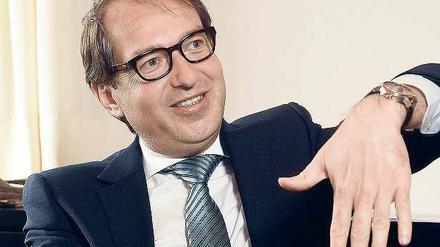 Alexander Dobrindt. „Die Probleme des Flughafens werden heute konsequenter abgearbeitet.“ 