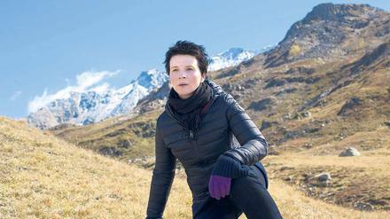 Lebenswege, Gipfelstürme. Juliette Binoche spielt in „Sils Maria“ von Olivier Assayas die Schauspielerin Maria, die vor der Herausforderung steht, mit ihrer eigenen Jugend rivalisieren zu müssen.