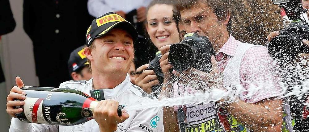 Sieg beim Heimrennen: Nico Rosberg gewinnt zum zweiten Mal den Prestigeträchtigen Großen Preis in seiner Heimatstadt.