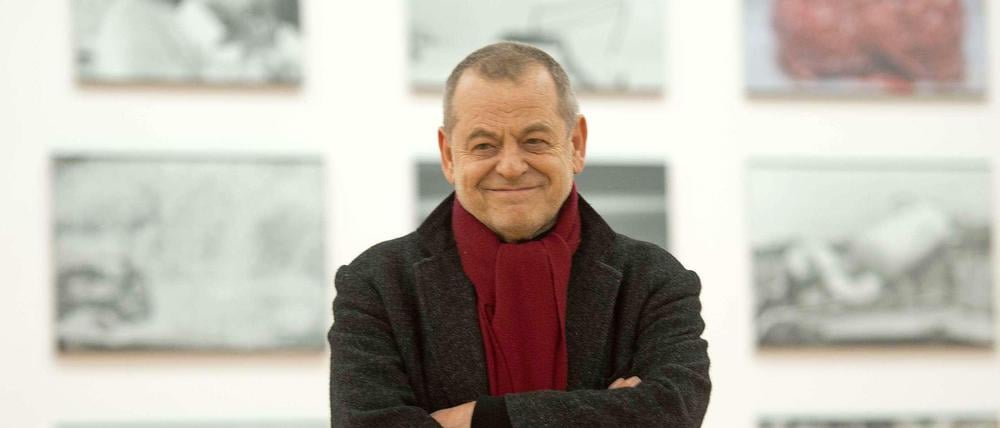 Der Fotograf Michael Schmidt, 2013 im Berliner Gropius-Bau.