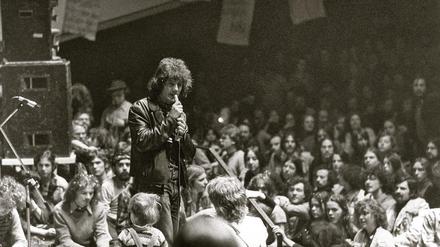 Harald Pfeffer auf dem Tunix-Kongress in der TU-Berlin, Januar 1978